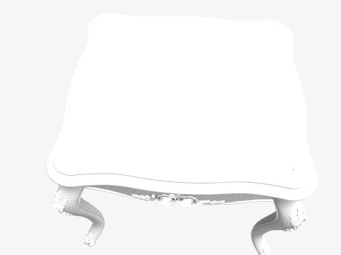 Square table 3D Model