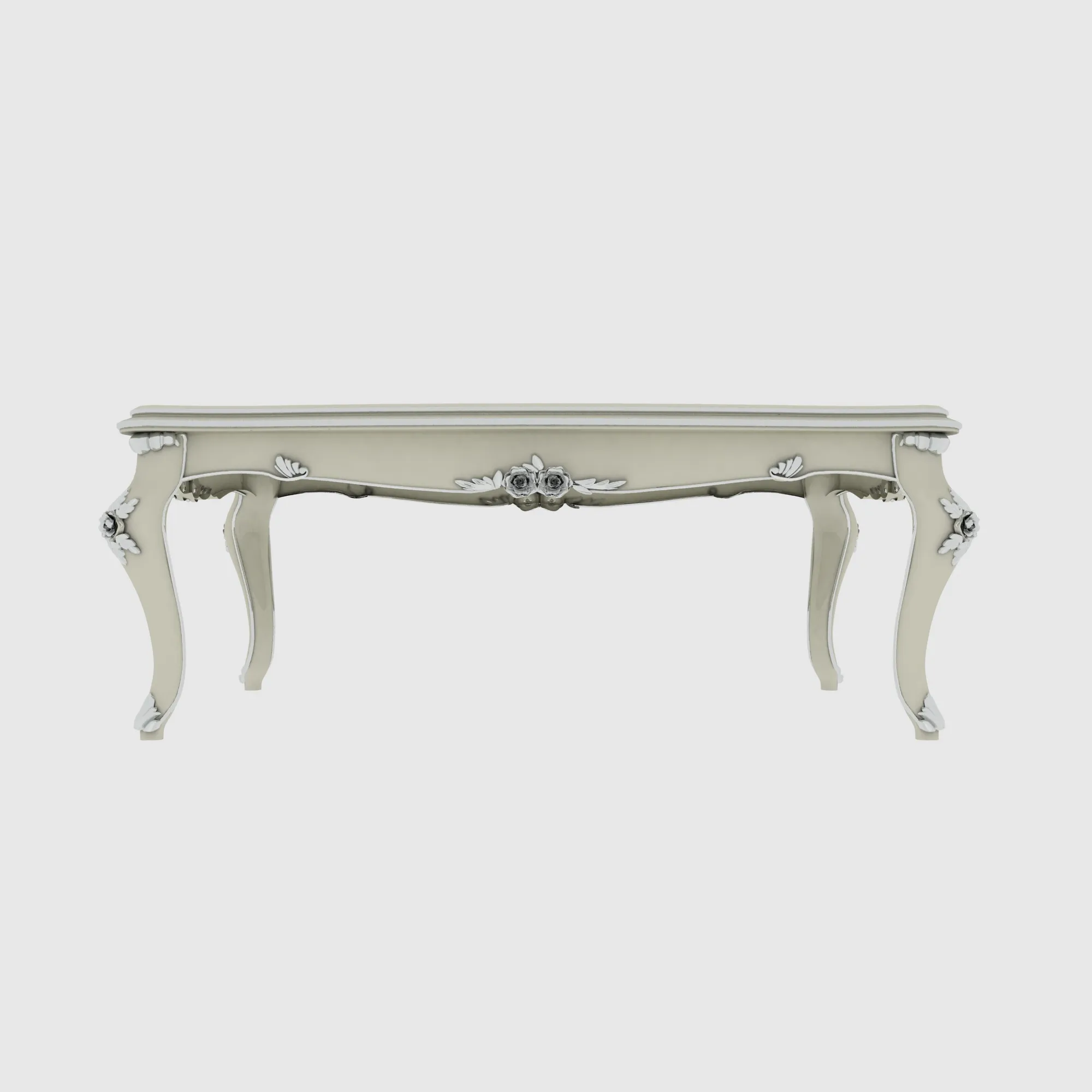 Long table 3D Model .c4d .max .obj .3ds .fbx .stl .blend 