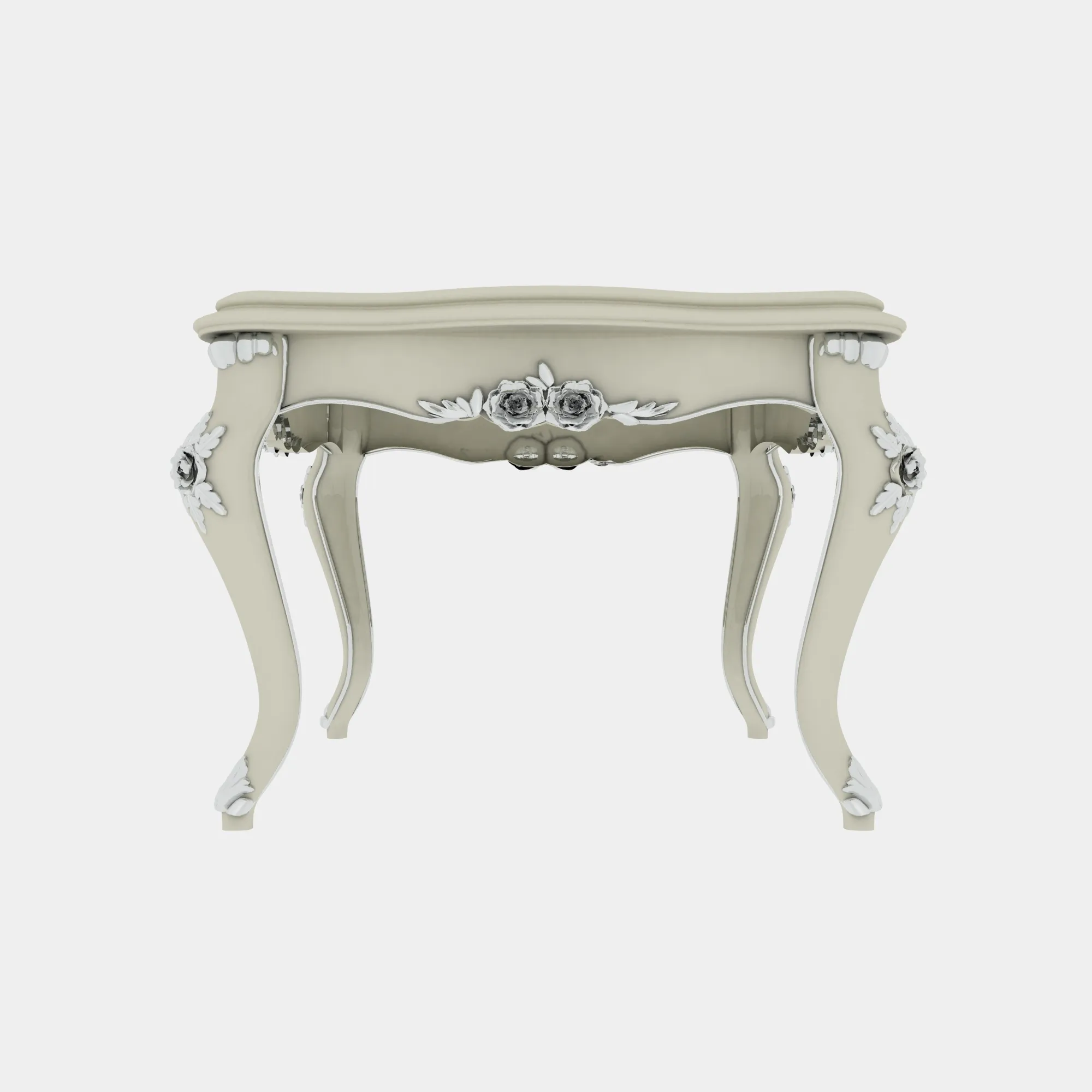 Square table 3D Model .c4d .max .obj .3ds .fbx .stl .blend 