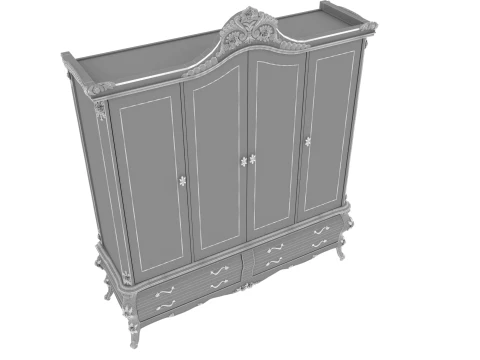Wardrobe 3D Model