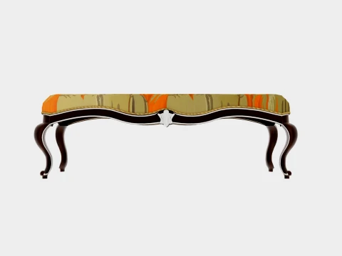 Footstool Modello 3D