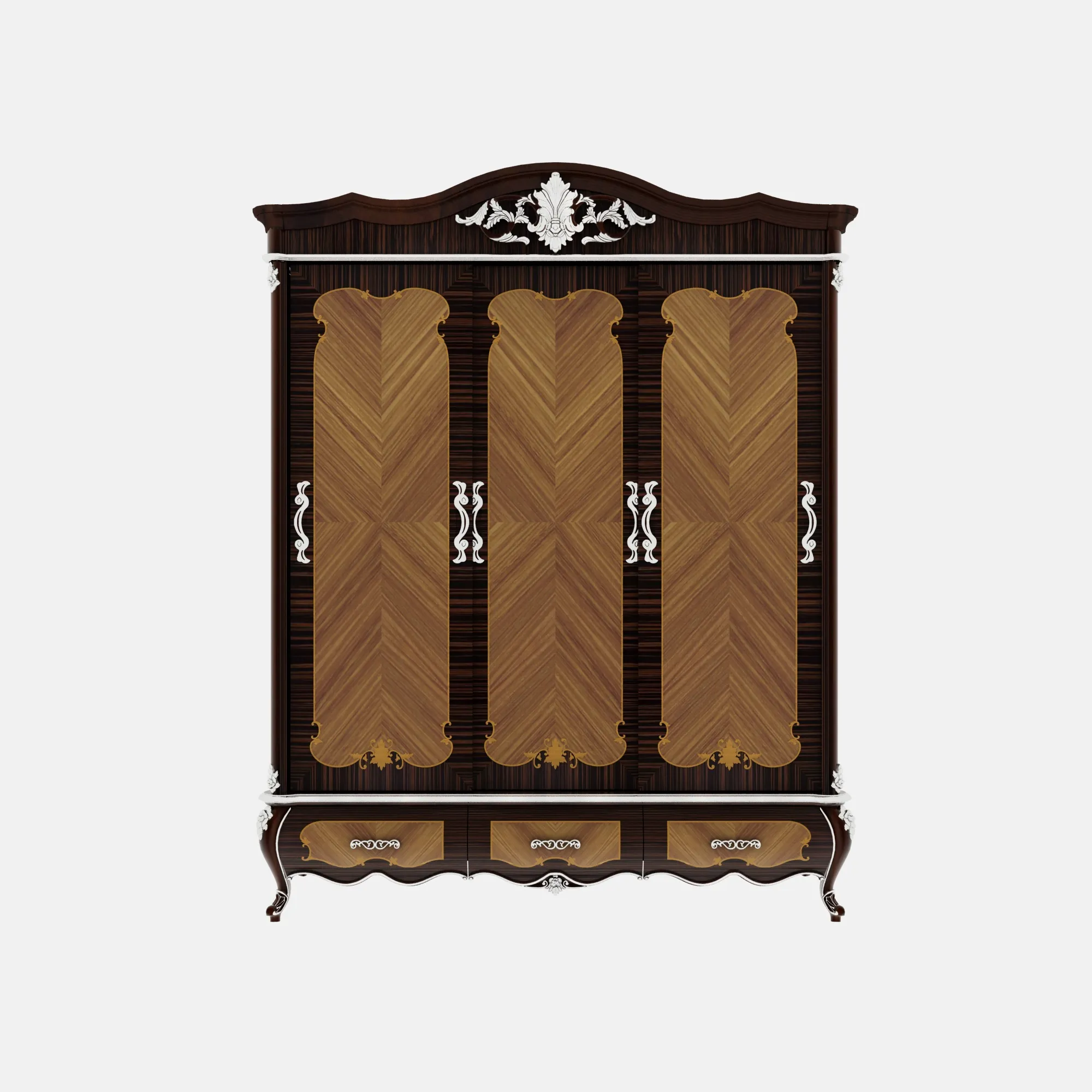 Wardrobe 3D Model .c4d .max .obj .3ds .fbx .stl .blend 