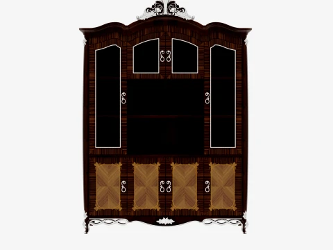 Bookshelf 3D Model