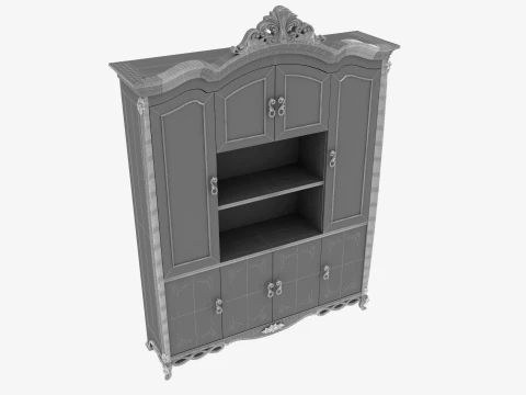 Bookshelf 3D Model