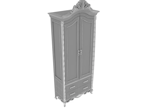 Wine cabinet 3D Model