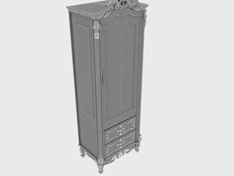 Wine cabinet 3D Model