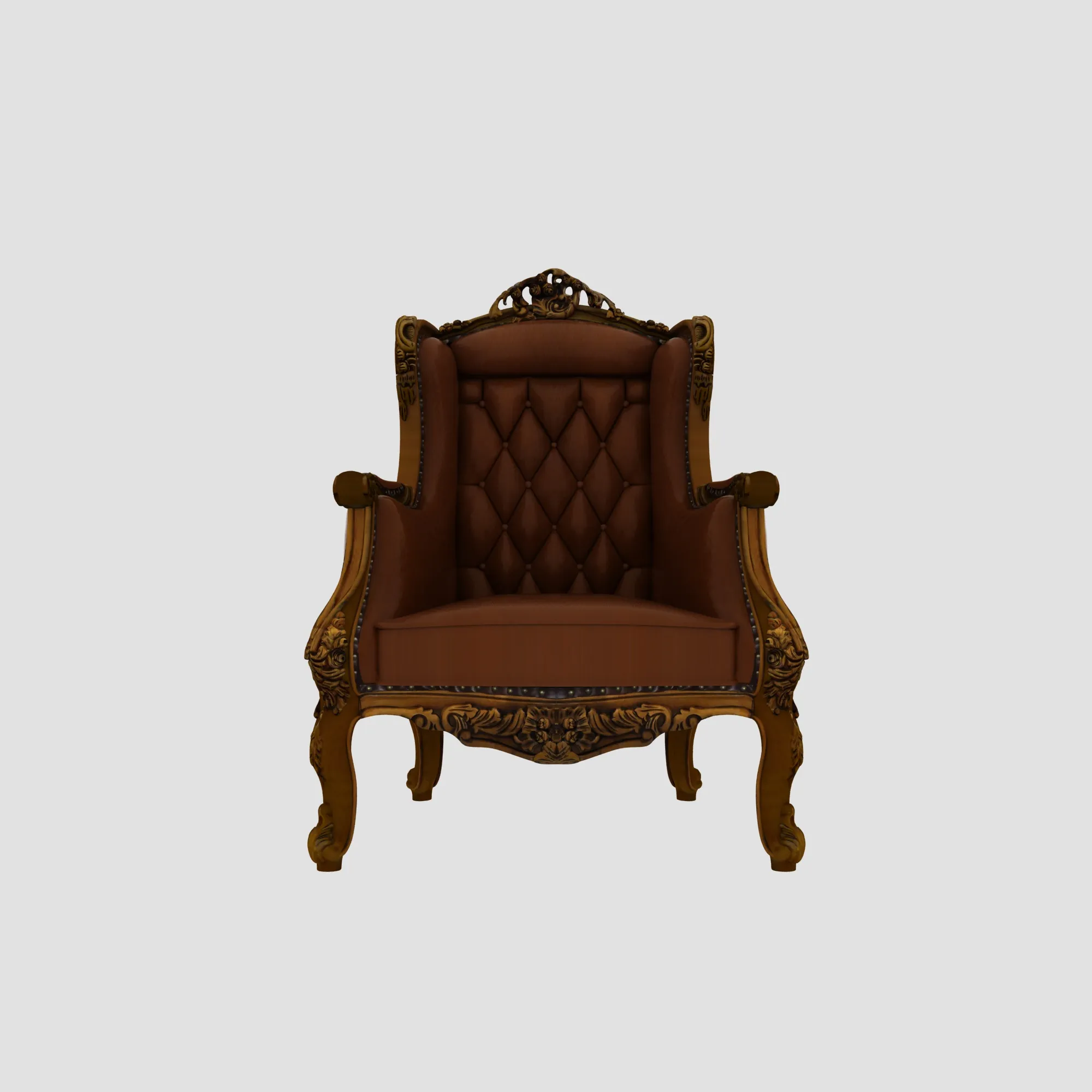 Leisure chair 3D Model .c4d .max .obj .3ds .fbx .stl .blend 