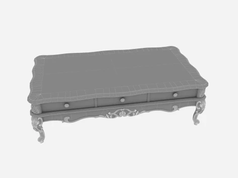 Long table 3D Model