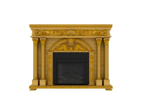 Fireplace 3D Model
