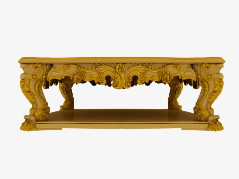 Generous table 3D Model