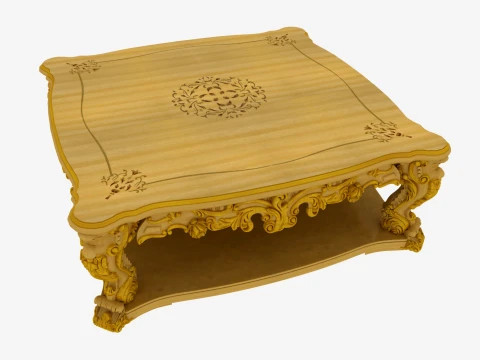 Generous table 3D Model