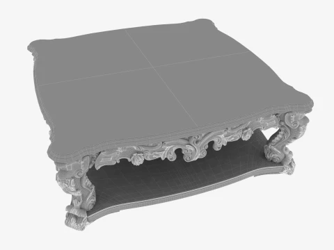 Generous table 3D Model