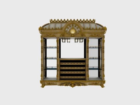 Bar cabinet 3D Modell