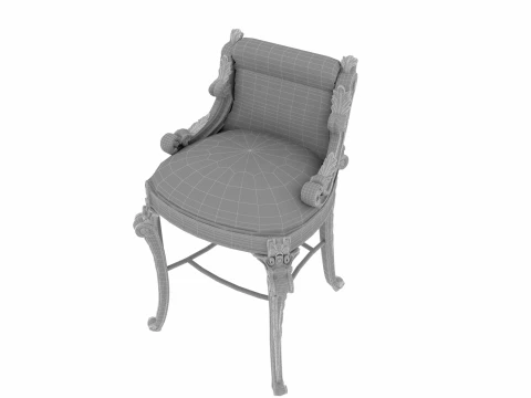 Bar Stool 3D Model