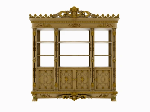 Antique shelf 3D Model