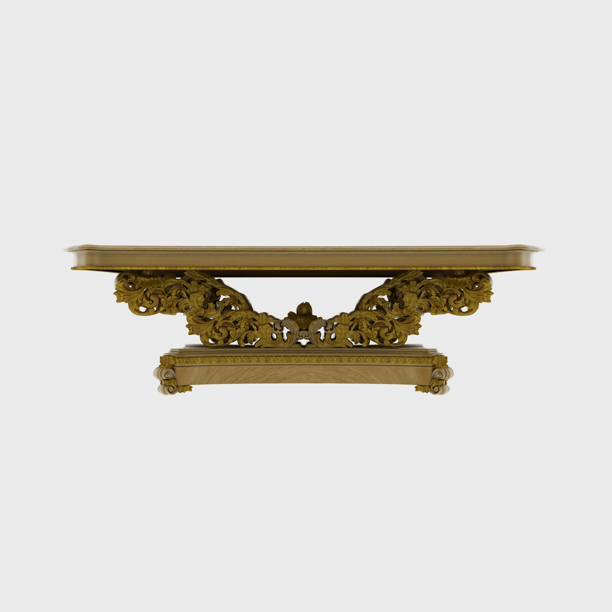 Dining table 3D Model .c4d .max .obj .3ds .fbx .stl .blend 