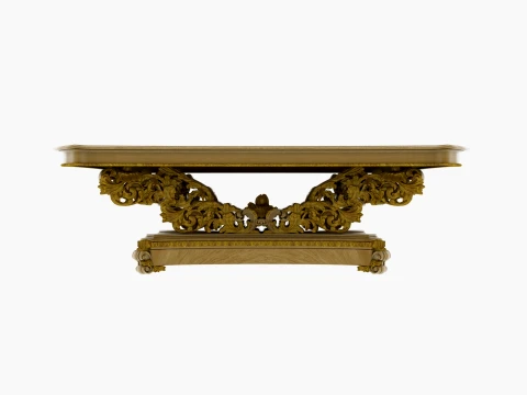 Dining table 3D Modell