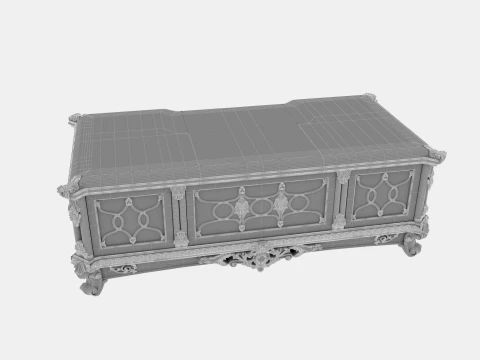 Desk 3D Model