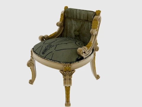 Dressing stool 3D Model