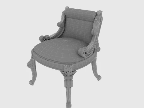 Dressing stool 3D Model
