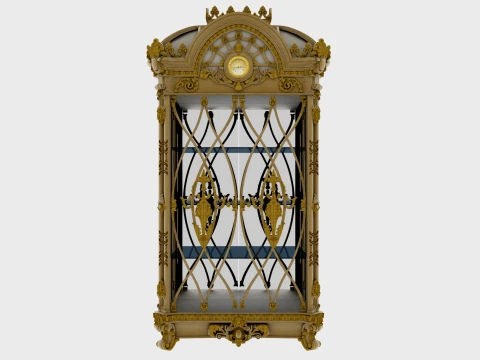 Wine cabinet 3D Model