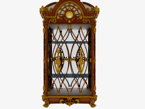 Wine cabinet 3D Model