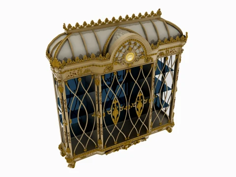 Wine cabinet 3D Model