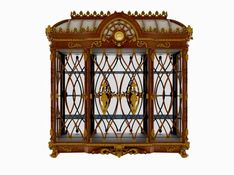 Wine cabinet 3D Model