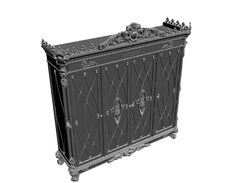 Wardrobe 3D Model