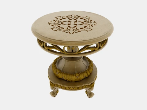 Round table 3D Model