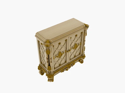 Shoe cabinet 3D Model