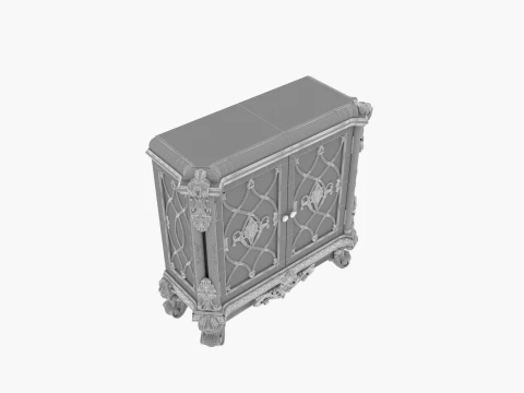 Shoe cabinet 3D Model