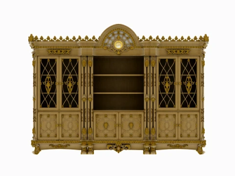 Bookcase 3D Model