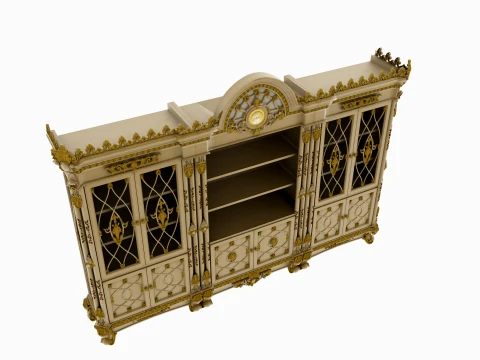 Bookcase 3D Model