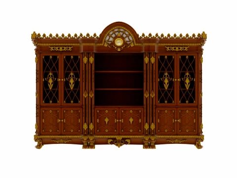 Bookcase 3D Model