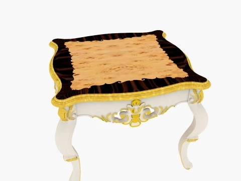 Square table 3D Model