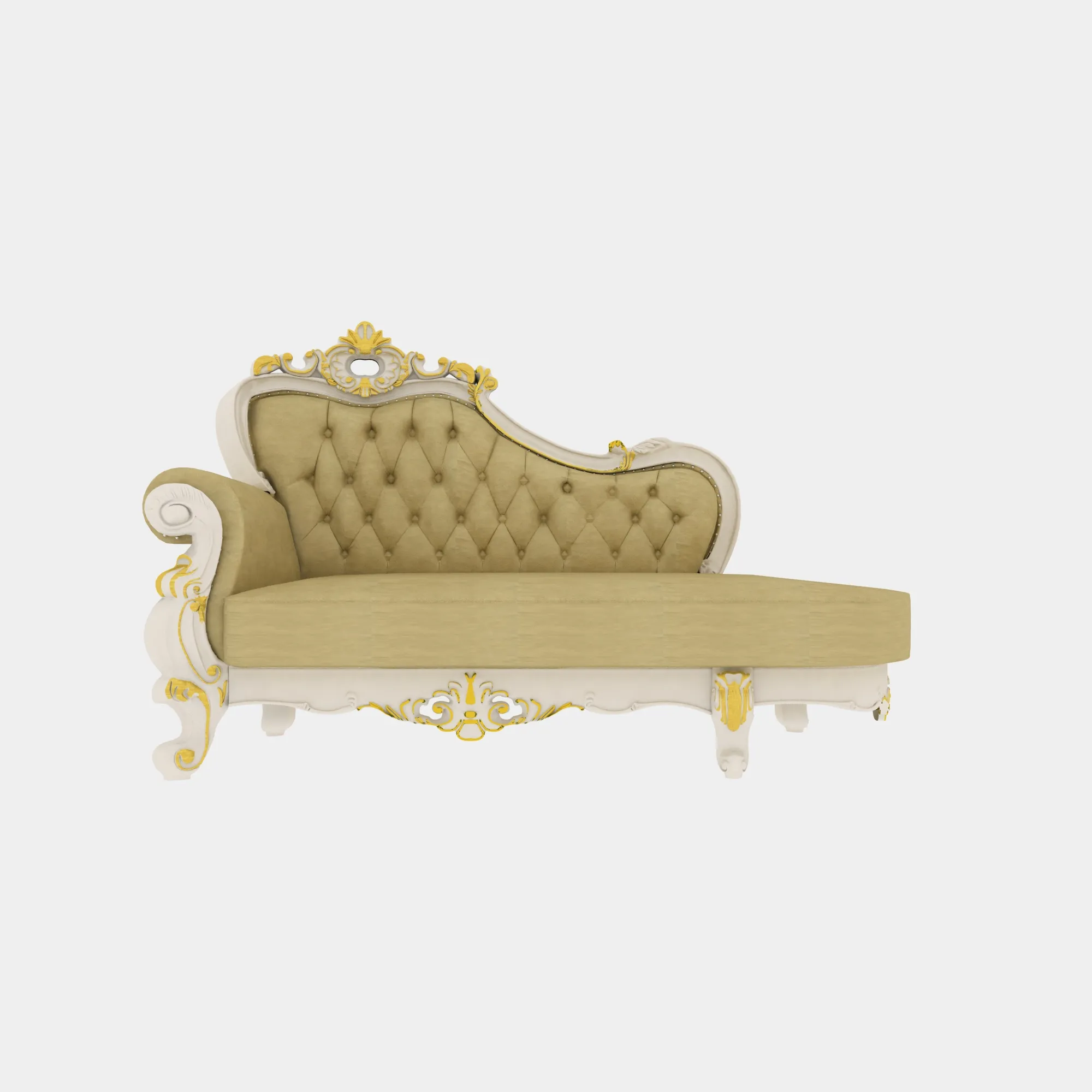 Concubine bed 3D Model .c4d .max .obj .3ds .fbx .stl .blend 