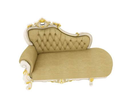 Concubine bed 3D Model