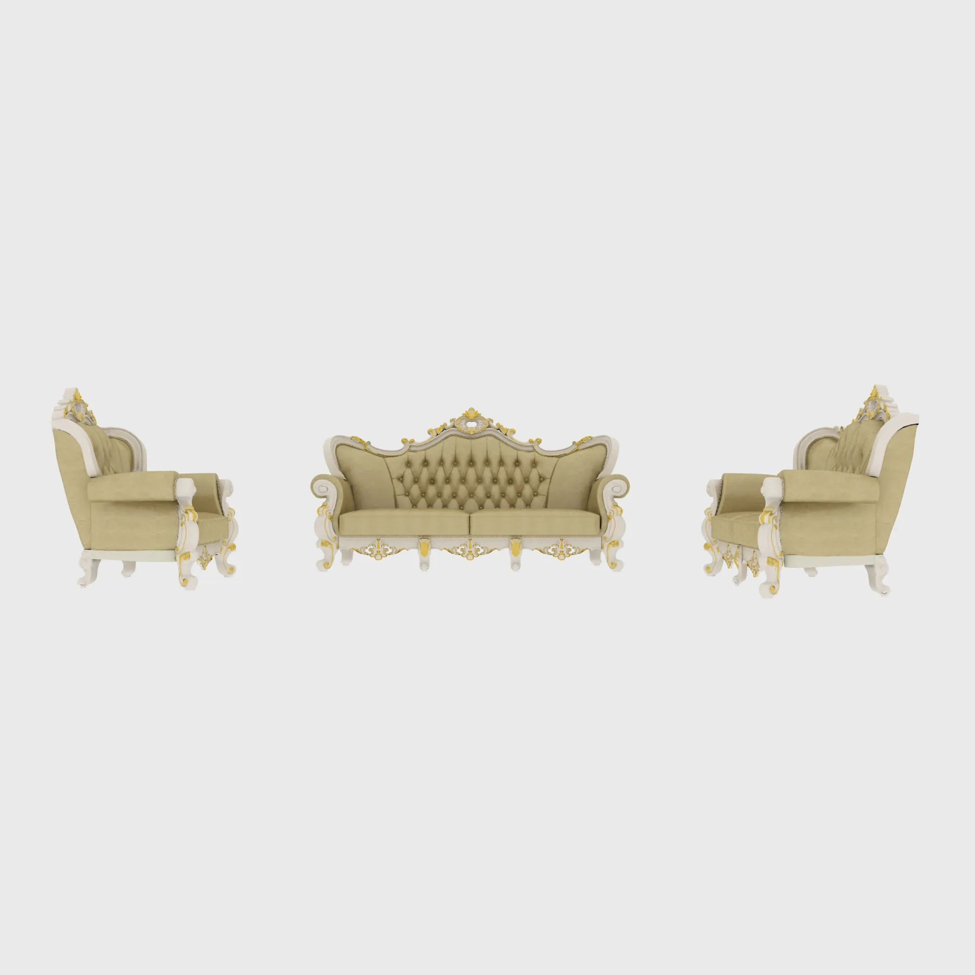 Sofe 3D Model .c4d .max .obj .3ds .fbx .stl .blend 