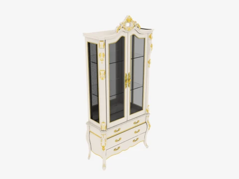 Wine cabinet 3D Model
