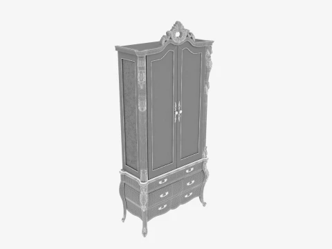 Wine cabinet 3D Model