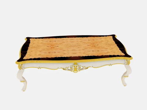 Long table 3D Model