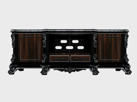 TV stand Modelo 3D