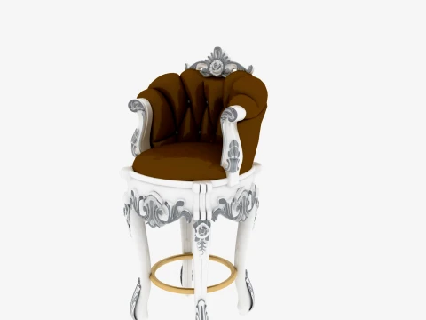 Bar Stool 3D Modell