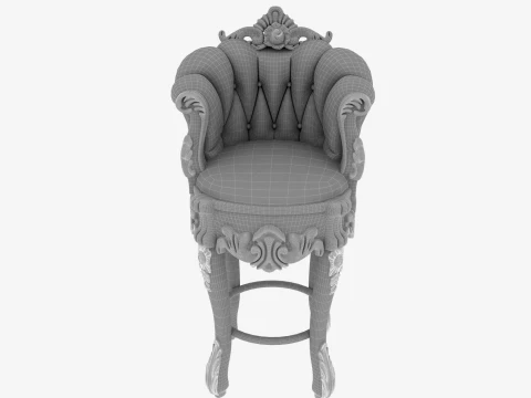 Bar Stool 3D Model