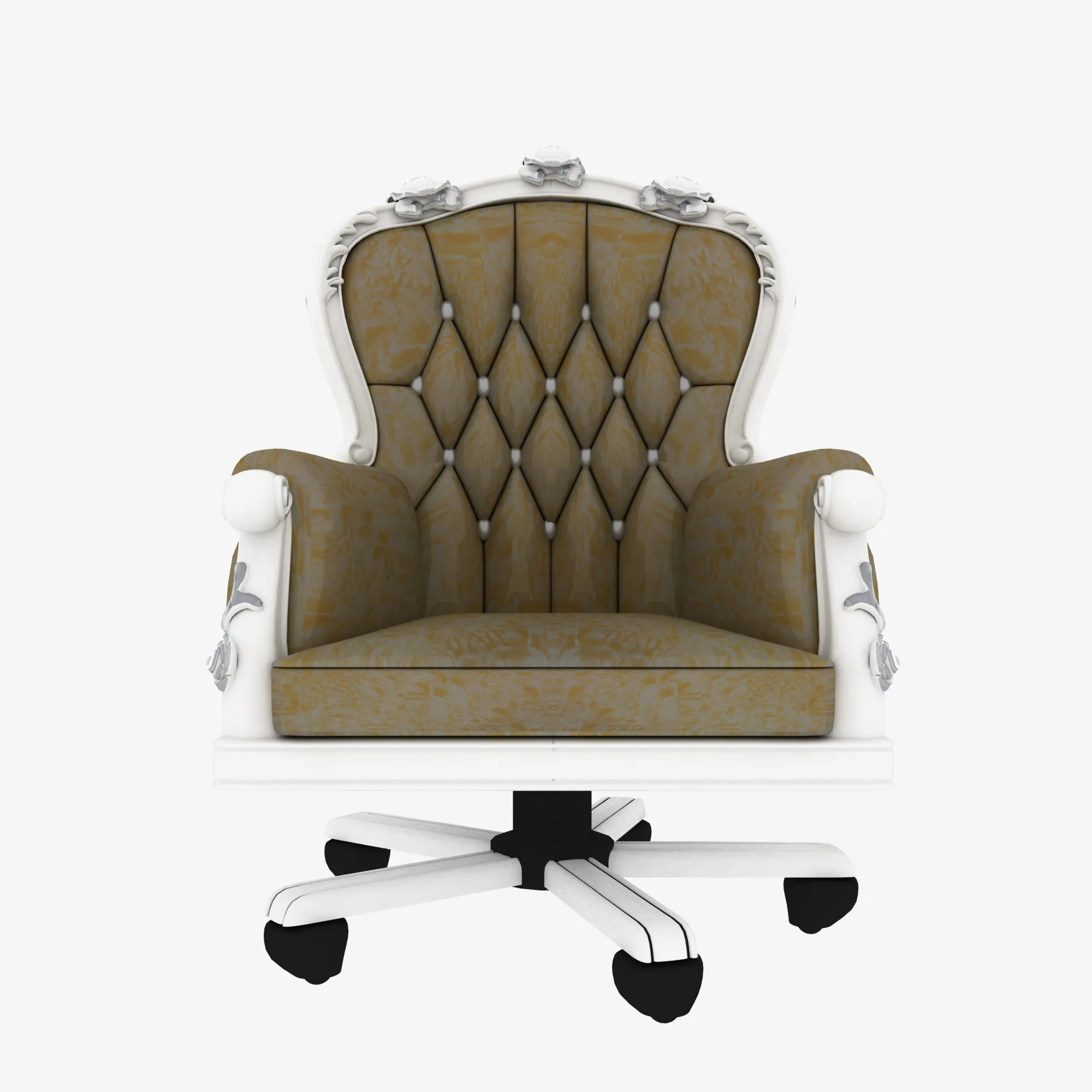 Executive chair 3D Model .c4d .max .obj .3ds .fbx .stl .blend 