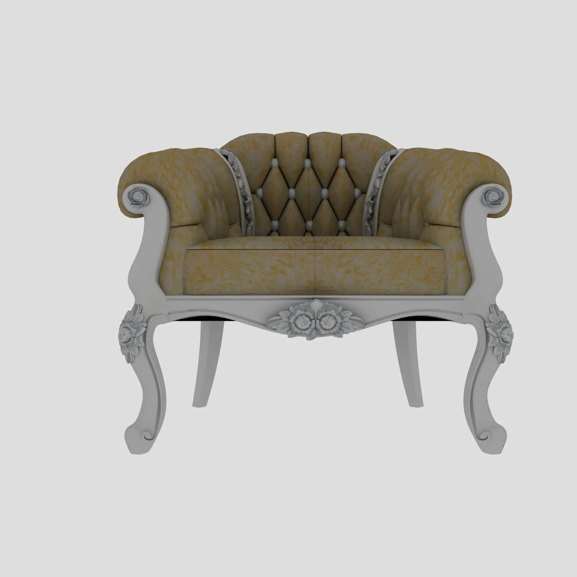 Leisure chair 3D Model .c4d .max .obj .3ds .fbx .stl .blend 