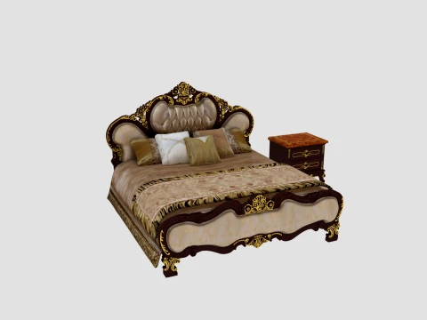 Bed Model 3D