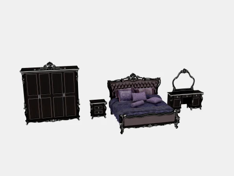 Bedroom furniture Modelo 3D