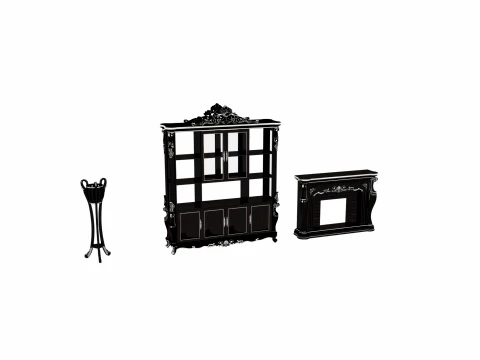 Small furniture items 3D Model